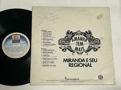 Miranda E Seu Regional - Amanhã Tem Mais - Sómente Chôros - Lp 1977 - comprar online