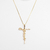 Colar Jesus Cravejado Dourado na internet