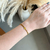 Imagem do Pulseira Elos Gourmet + Coração Dourado Aço