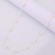 Colar Chocker Coração em Pérola Prata