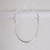 Chocker Fita Transada Prata - USE MALLU - SEMI JÓIA 