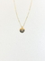 Colar Pingente M Personalizado Dourado 45cm