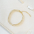 Pulseira riveira 2p navete - ouro18k - comprar online