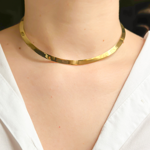 Colar aro classic - ouro18k - comprar online