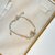 Pulseira urso cravejado - ouro branco - USE MALLU - SEMI JÓIA 
