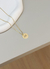 Colar Pingente M Personalizado Dourado 45cm