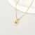 Colar Oval Personalizado Dourado 45cm - USE MALLU - SEMI JÓIA 