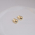 Brinco Meia Gota Dourado