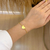 Pulseira Coração Personalizada Elo Português Dourada - comprar online
