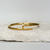 Bracelete Prego - Aço Inoxidável Dourado na internet