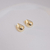 Brinco Meia Gota Dourado - comprar online