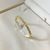Imagem do Bracelete cravejado geometrico aberto - ouro18K