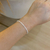 Pulseira riveira mini navete- prata925 - comprar online