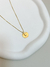 Colar Pingente M Personalizado Dourado 45cm - loja online