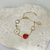 Pulseira jardim - aco inoxidavel ouro18k na internet