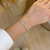 Pulseira riviera 3 pontas - ouro branco na internet