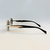 Oculos oval it girl preto e dourado na internet