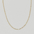 Colar Mini Elos Cartier Dourado 5mls