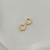 Brinco Argola com Zircônia Dourado - comprar online