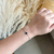 Pulseira 3 Trevos Prata Aço - comprar online