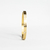 Bracelete carti aço - inoxidável Dourado - loja online