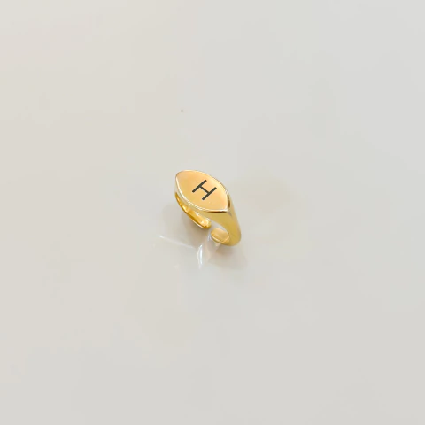 Anel Navete Personalizado Ajustavel - ouro18k - comprar online