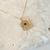 Colar jewel coração pink - ouro18k - loja online