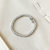 Pulseira riviera 3 pontas - ouro branco - comprar online