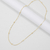 Chocker Veneziana Bolinha Dourado