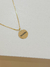 Colar Pingente M Personalizado Dourado 45cm - comprar online