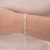 Pulseira Malha 2mm Prata - comprar online