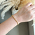 Pulseira bolinha - aço inoxidável ouro18k na internet