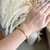 Bracelete carti aço - inoxidável Dourado