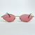 Oculos lente rosa com dourada - comprar online