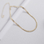 Chocker Fita Transada Dourado - USE MALLU - SEMI JÓIA 