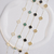 Colar Chocker Trevos Dourado