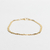 Pulseira Masc. Piastrine Dourada - comprar online