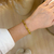 Pulseira elos tiff - aço inoxidável ouro18k - comprar online