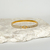 Bracelete duo cravejada e off white - aço inoxidável ouro18k - loja online