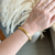 Imagem do Bracelete carti aço - inoxidável Dourado