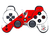 SKIN/CALCOMANIA JOYSTICK PS3 RIVER PLATE B05