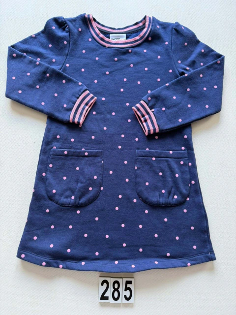 vestido em moleton bopter & mimi 6 A 7 ANOS 122 CM