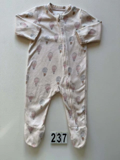MACACAO GEORGE EM FLEECE 6 A 9 MESES