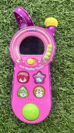 Soft Singing Phone Vtech Toca , fala, faz sons, ri , acende, chocalho. Em ingles, baterias nao incluidas. - loja online