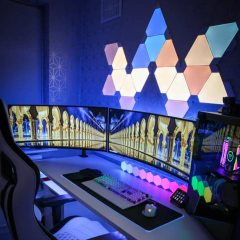 Paneles Led RGB Triangulares Smart - INPRO