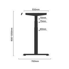 Standing Desk Oval Pro Duo