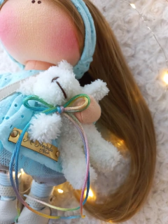 Boneca de Pano para brincar - decorar quarto - decorar festa infantil. na internet