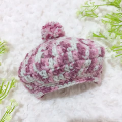 Imagem do Touca de boneca - Boina para boneca - tamanho M - Boneca de brincar