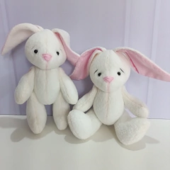 Coelho de pelucia - bichinho de pelucia - cor branco - 16 cm de altura - brinquedo - comprar online