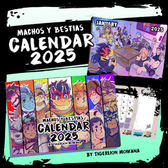 Calendario 2025 tigerlion